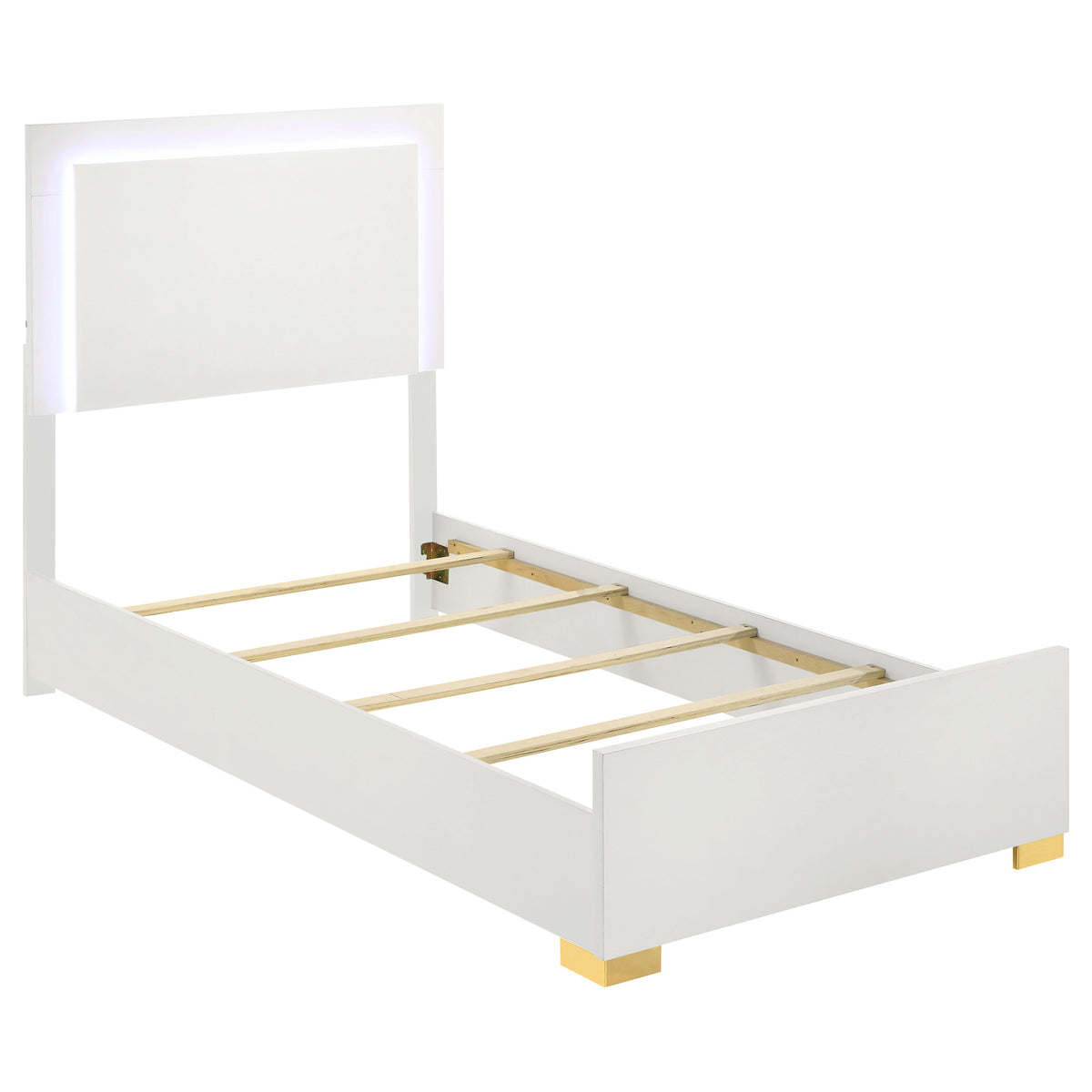 Marceline LED Panel Bed & Bedroom Sets - Twin Bed Only