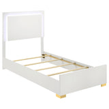 Marceline LED Panel Bed & Bedroom Sets - Twin Bed Only