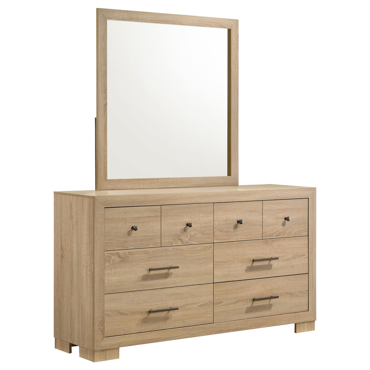 Arielle Bookcase Storage Bed & Bedroom Sets - Dresser + Mirror