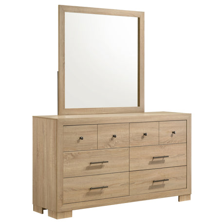 Arielle Bookcase Storage Bed & Bedroom Sets - Dresser + Mirror