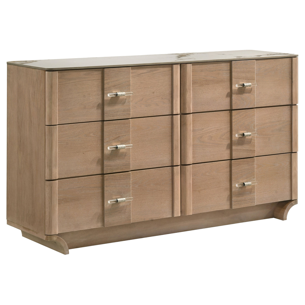 Leanne LED Panel Bed & Bedroom Sets - Dresser