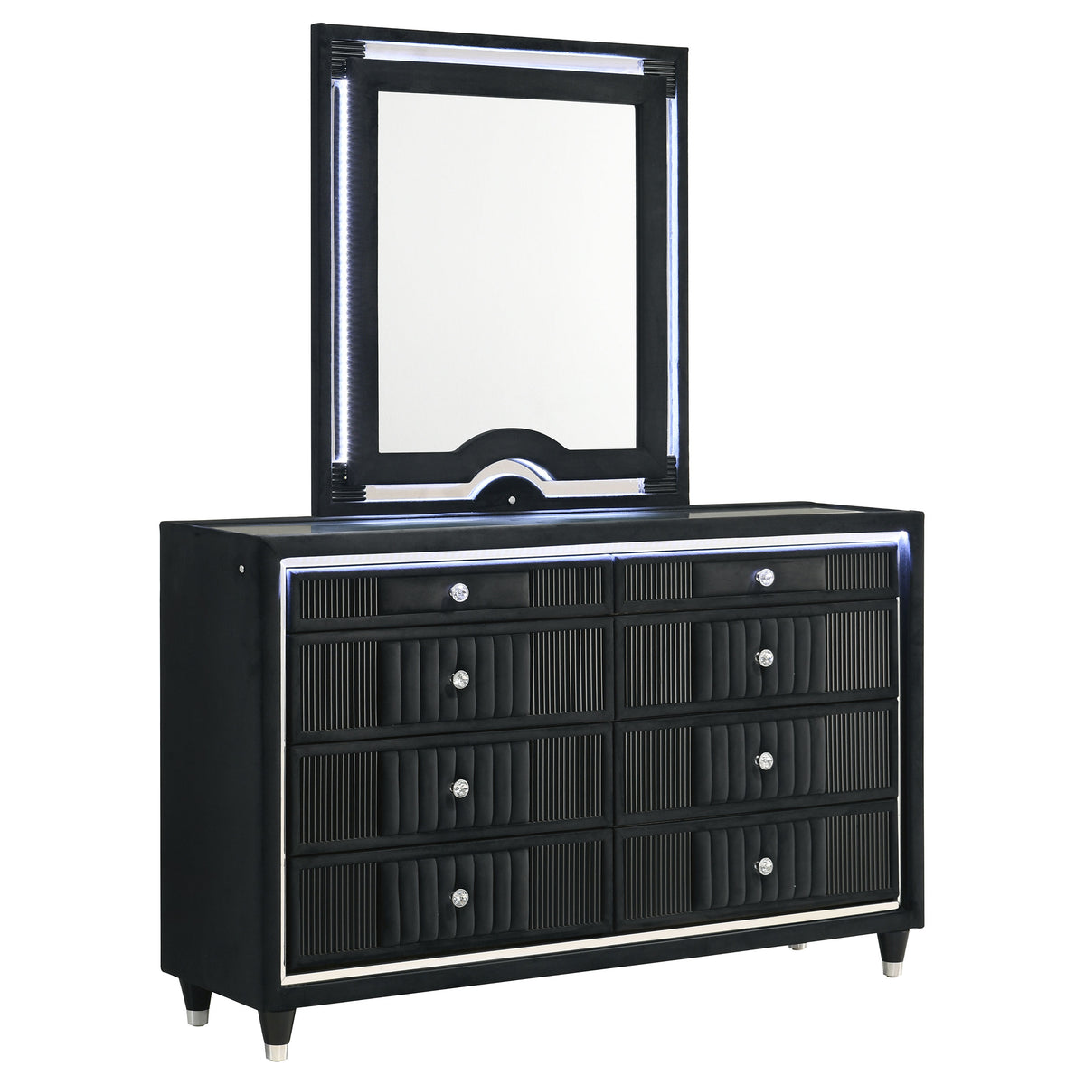 Ravenne LED Panel Bed & Bedroom Sets - One Size