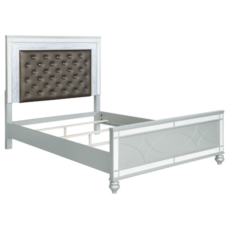 Gunnison Glam LED Panel Bed & Bedroom Sets - California King - Bed Only