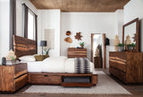 Winslow Live Edge Platform or Storage Bed & Bedroom Sets - Queen