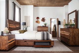 Winslow Live Edge Platform or Storage Bed & Bedroom Sets - Queen