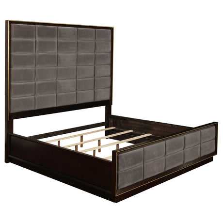 Durango Upholstered Panel Bed & Bedroom Collection - Eastern King Bed Only