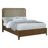 Maderia Upholstered Panel Bed & Bedroom Sets - Mid-Century Walnut Veneer with Felt & Cedar-Lined Drawers, Queen to California King – view 15