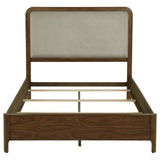 Maderia Upholstered Panel Bed & Bedroom Sets - Mid-Century Walnut Veneer with Felt & Cedar-Lined Drawers, Queen to California King – view 16