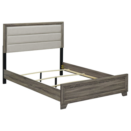 Wright Upholstered Panel Bed & Bedroom Sets - California King Bed Only