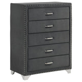 Melody Velvet Wingback Bed & Bedroom Sets - Chest