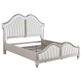 Evangeline Double Arch LED Panel Bed & Bedroom Sets - Eastern King LED Panel Bed Only