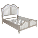 Evangeline Double Arch LED Panel Bed & Bedroom Sets - Queen LED Panel Bed Only