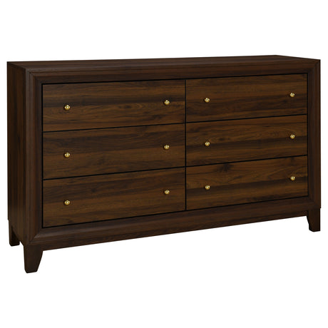Welsley Upholstered Panel Bed & Bedroom Sets - Dresser