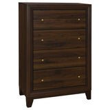 Welsley Upholstered Panel Bed & Bedroom Sets - Chest