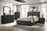 Cavelle Upholstered Panel Bed & Bedroom Sets - Full