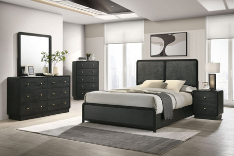 Cavelle Upholstered Panel Bed & Bedroom Sets - Queen