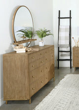 Arini Bedroom Storage & Vanity Collection - Sand Wash Dresser, Chest, Nightstand, Mirrors & Vanity Set - lifestyle