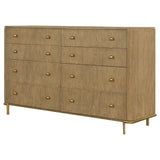 Arini Bedroom Storage & Vanity Collection - Sand Wash Dresser, Chest, Nightstand, Mirrors & Vanity Set – view 12