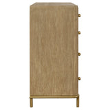 Arini Bedroom Storage & Vanity Collection - Sand Wash Dresser, Chest, Nightstand, Mirrors & Vanity Set – view 15