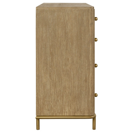 Arini Bedroom Storage & Vanity Collection - Sand Wash Dresser, Chest, Nightstand, Mirrors & Vanity Set – view 15