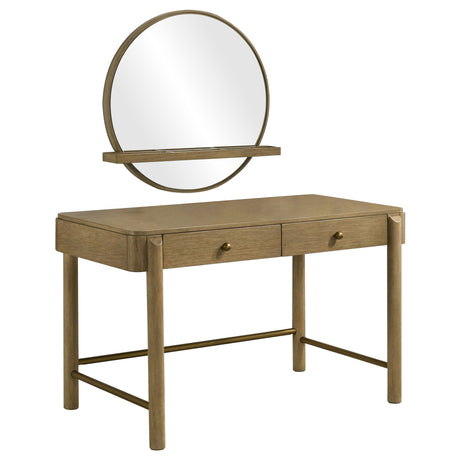 Arini Bedroom Storage & Vanity Collection - 2pcs- Vanity Table + Mirror