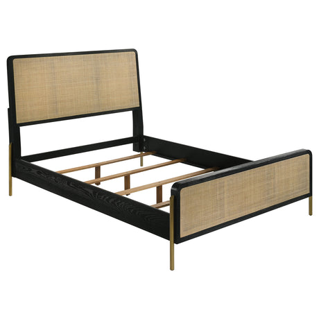 Arini Panel Bed & Bedroom Sets - Woven Cane