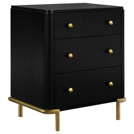 Arini Bedroom Storage & Vanity Collection - 3-Drawer Nightstand