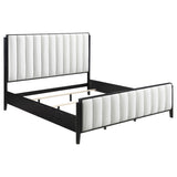 Brookmead Fluted Panel Bed & Bedroom Sets - Eastern King Upholstered Bed Only