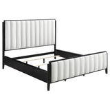 Brookmead Fluted Panel Bed & Bedroom Sets - California King Upholstered Bed Only