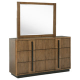 Terrace Fluted Storage Bed & Bedroom Sets - Dresser + Mirror