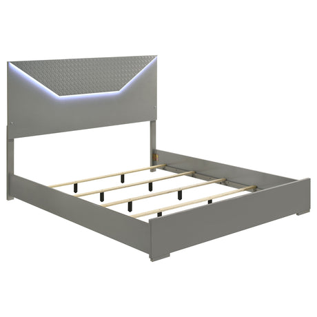 Ives LED Panel Bed & Bedroom Sets - Eastern King Bed Only