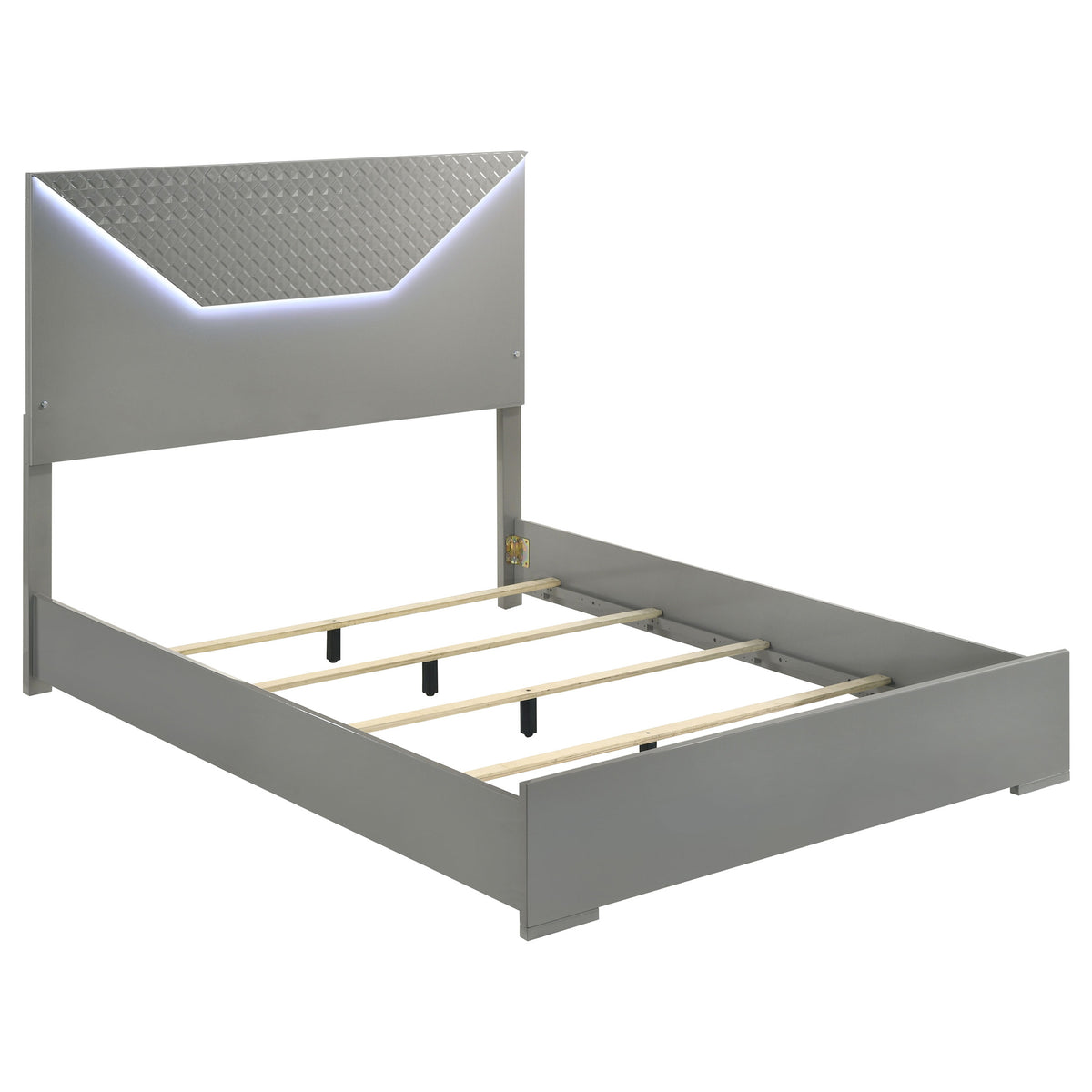 Ives LED Panel Bed & Bedroom Sets - Queen Bed Only