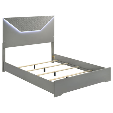 Ives LED Panel Bed & Bedroom Sets - Queen Bed Only