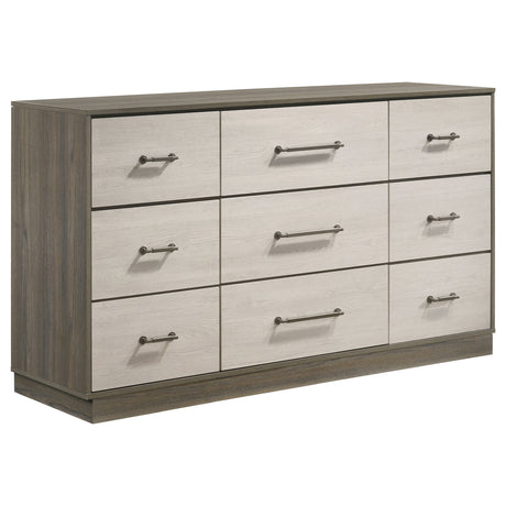 Fenwick Bookcase Bed & Bedroom Sets - 9-Drawer Dresser