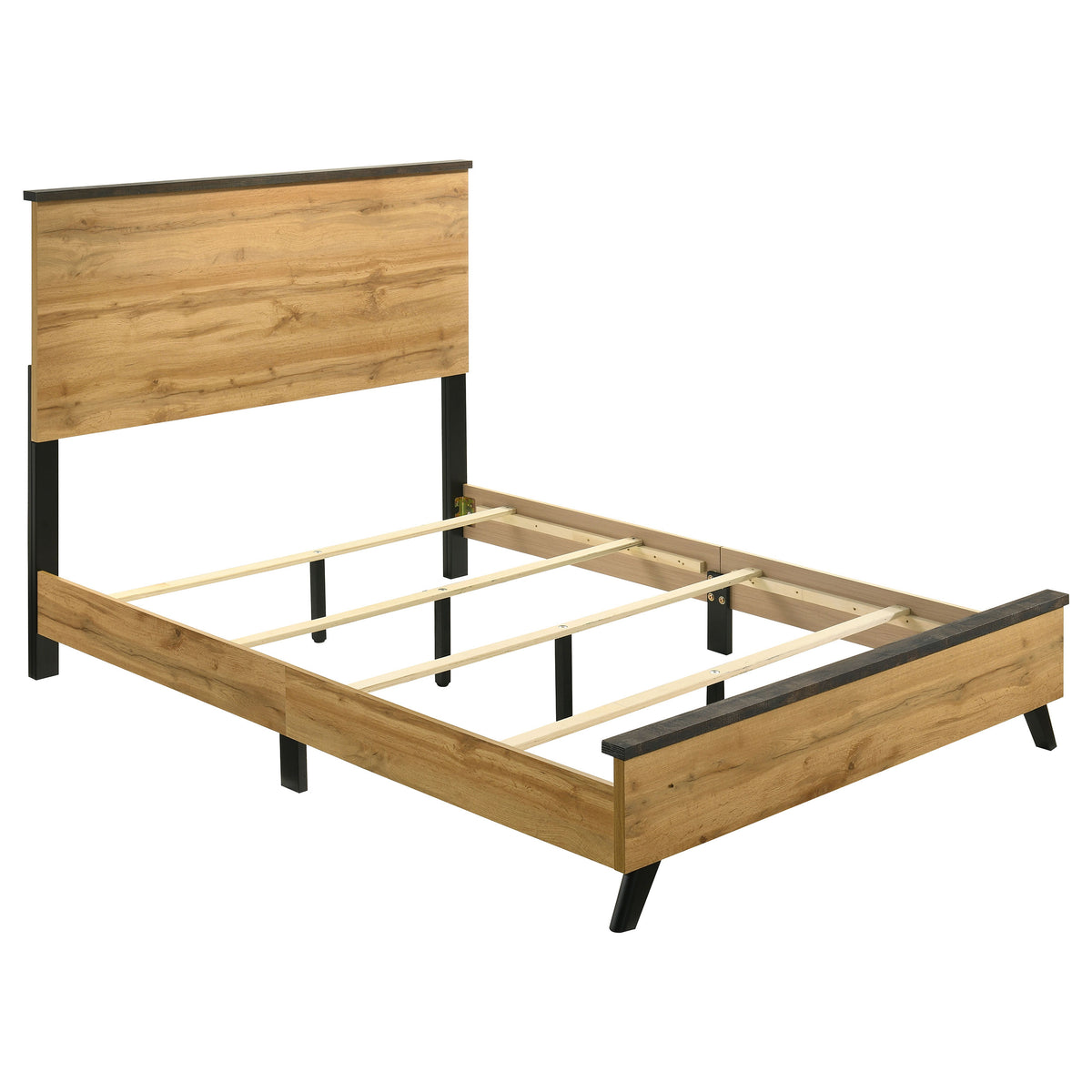 Kaywood Mid-Century Panel Bed & Bedroom Sets - Full, Bed Only
