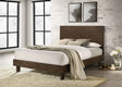 Glenwood Platform Panel Bed & Bedroom Sets - Clean-Lined Modern Design in Warm Brown, Queen or Eastern King – view 1