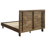 Glenwood Platform Panel Bed & Bedroom Sets - Clean-Lined Modern Design in Warm Brown, Queen or Eastern King – view 19