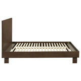 Glenwood Platform Panel Bed & Bedroom Sets - Clean-Lined Modern Design in Warm Brown, Queen or Eastern King – view 20