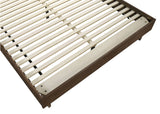 Glenwood Platform Panel Bed & Bedroom Sets - Clean-Lined Modern Design in Warm Brown, Queen or Eastern King