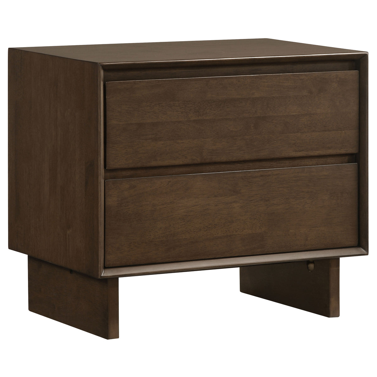 Glenwood Platform Panel Bed & Bedroom Sets - 2-Drawer Nightstand