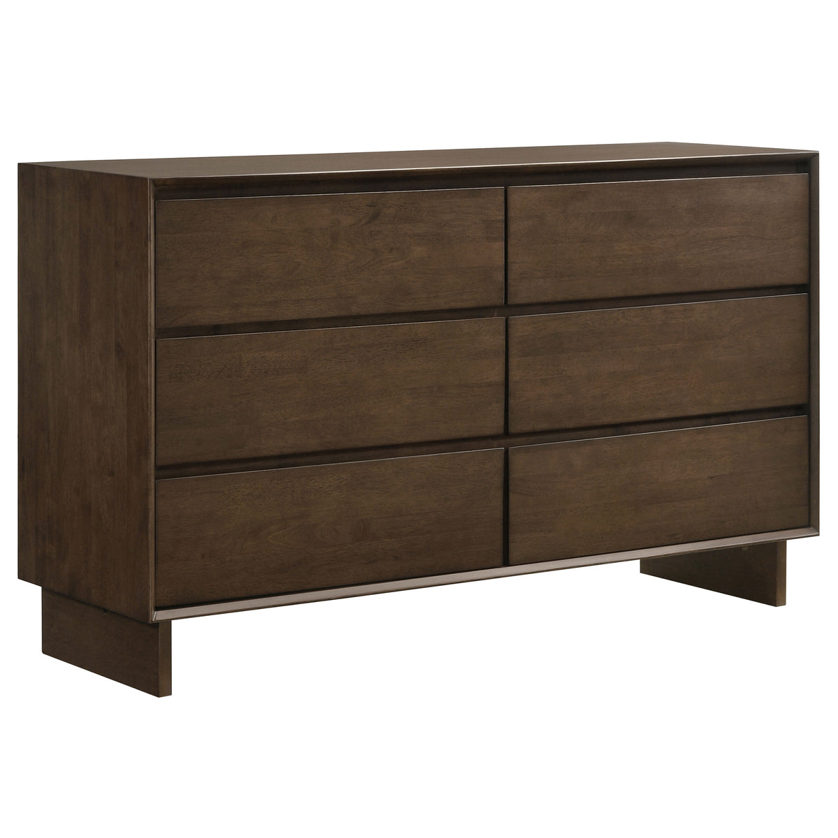 Glenwood Platform Panel Bed & Bedroom Sets - 6-Drawer Dresser