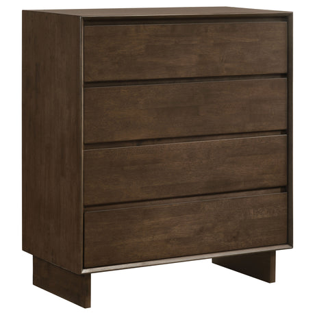 Glenwood Platform Panel Bed & Bedroom Sets - 4-Drawer Chest