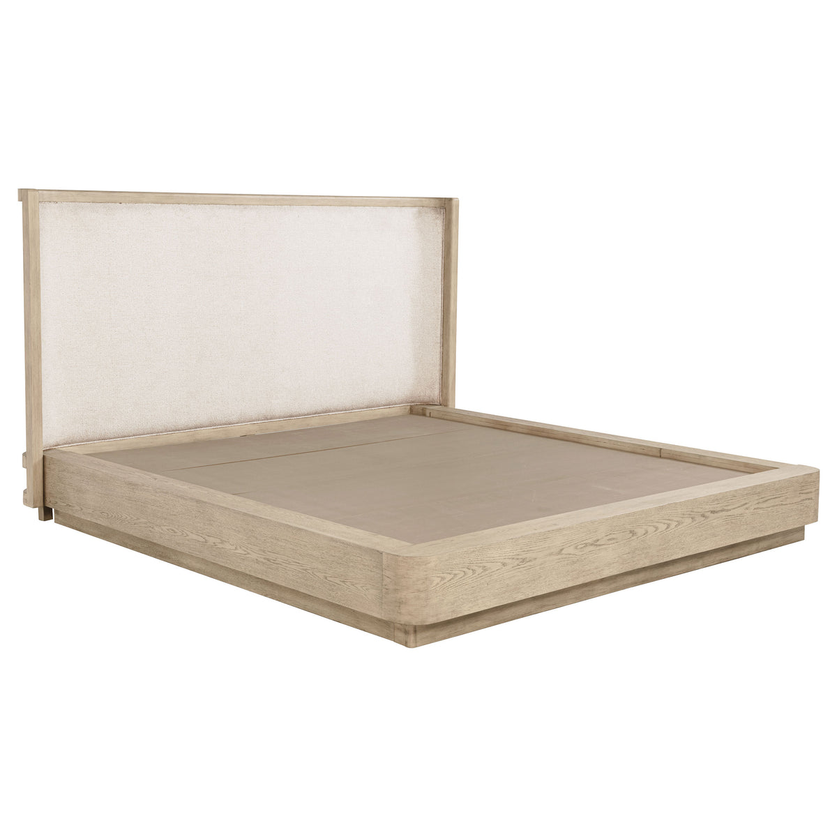 Kailani Upholstered Wingback Platform Bed & Bedroom Sets - Eastern King Wingback Bed Only