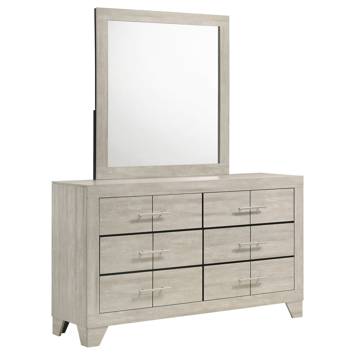 Trenton Floating Panel Bed & Bedroom Sets - One Size
