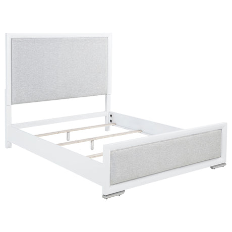 Gracemont Upholstered Panel Bed & Bedroom Collection - Queen Bed Only