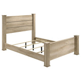 Oakglen Planked Panel Bed & Bedroom Sets - California King Bed Only