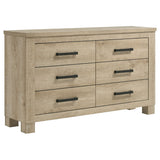 Oakglen Planked Panel Bed & Bedroom Sets - Dresser