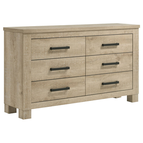 Oakglen Planked Panel Bed & Bedroom Sets - Dresser