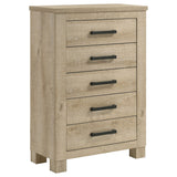 Oakglen Planked Panel Bed & Bedroom Sets - Chest