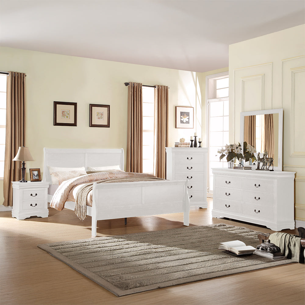 Louis Philippe Sleigh Bedroom Collection